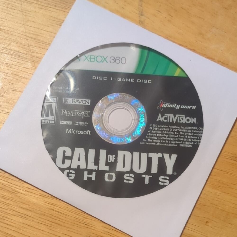 Call of Duty: Ghosts for Xbox 360 - Black Disc